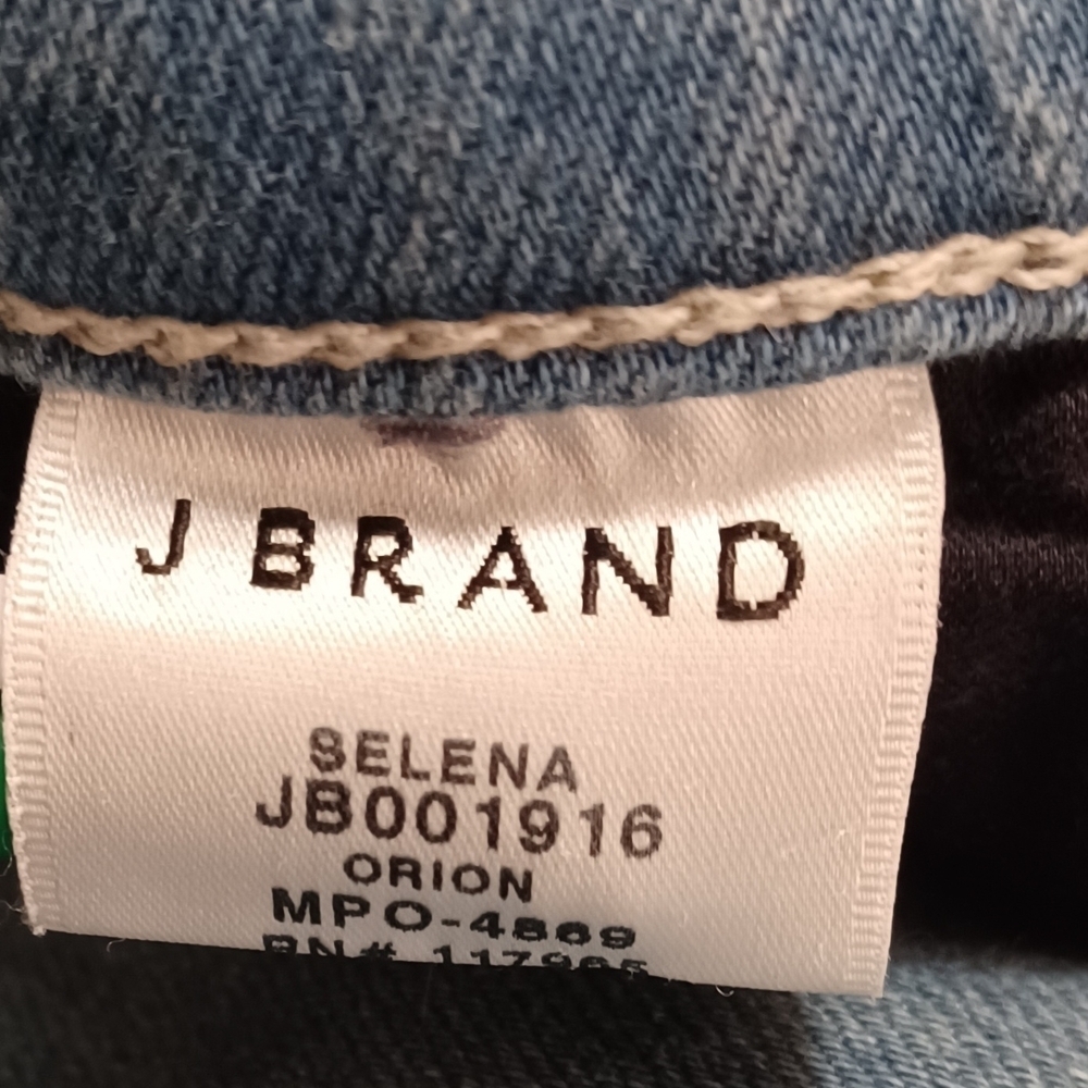 J Brand Women's Selena Faded Blue Straight Leg Jeans - Picture 8 of 10